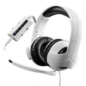 THRUSTMASTER Casque Gaming Y-300CPX USB Universel PS5 PS4 PS3 XBox PC MAC WII 3DS Tablette Smartphone Double amplification des basses cable 4M.