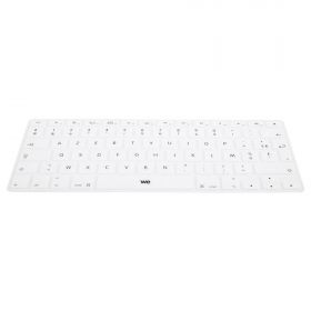 Clavier de protection pour Macbook Blanc. Compatible Macbook Pro 13.3 Pro 15.4 / Pro 17 / Imac Wireless Clavier azerty