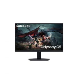 Ecran 27'' Samsung Gaming Odyssey G5 Noir QHD 2560x1440 180Hz IPS 1ms 350cd/m² HDMI DisplayPort réglable en Hauteur Pivot LS27DG500EUXEN